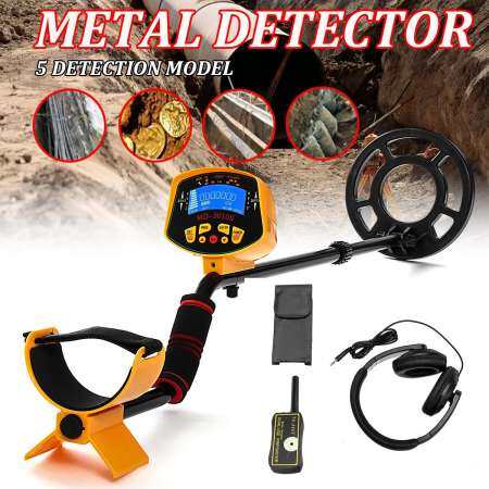 【การจัดส่ง + Super DEAL + จำกัด Offer】5Modes เครื่องตรวจจับโลหะทองลึกโคมไฟระบบสัมผัสค้นหา Treasure Hunter