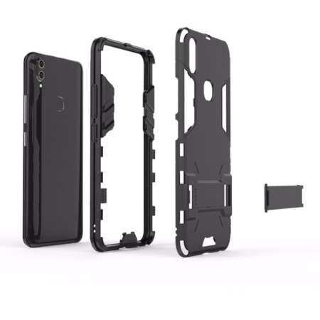 Hybrid เคสมือถือกันกระแทก Defender ปลอกซิลิโคนเคสสำหรับ VIVO Y85/Vivo V9 โทรศัพท์กรณี - INTL