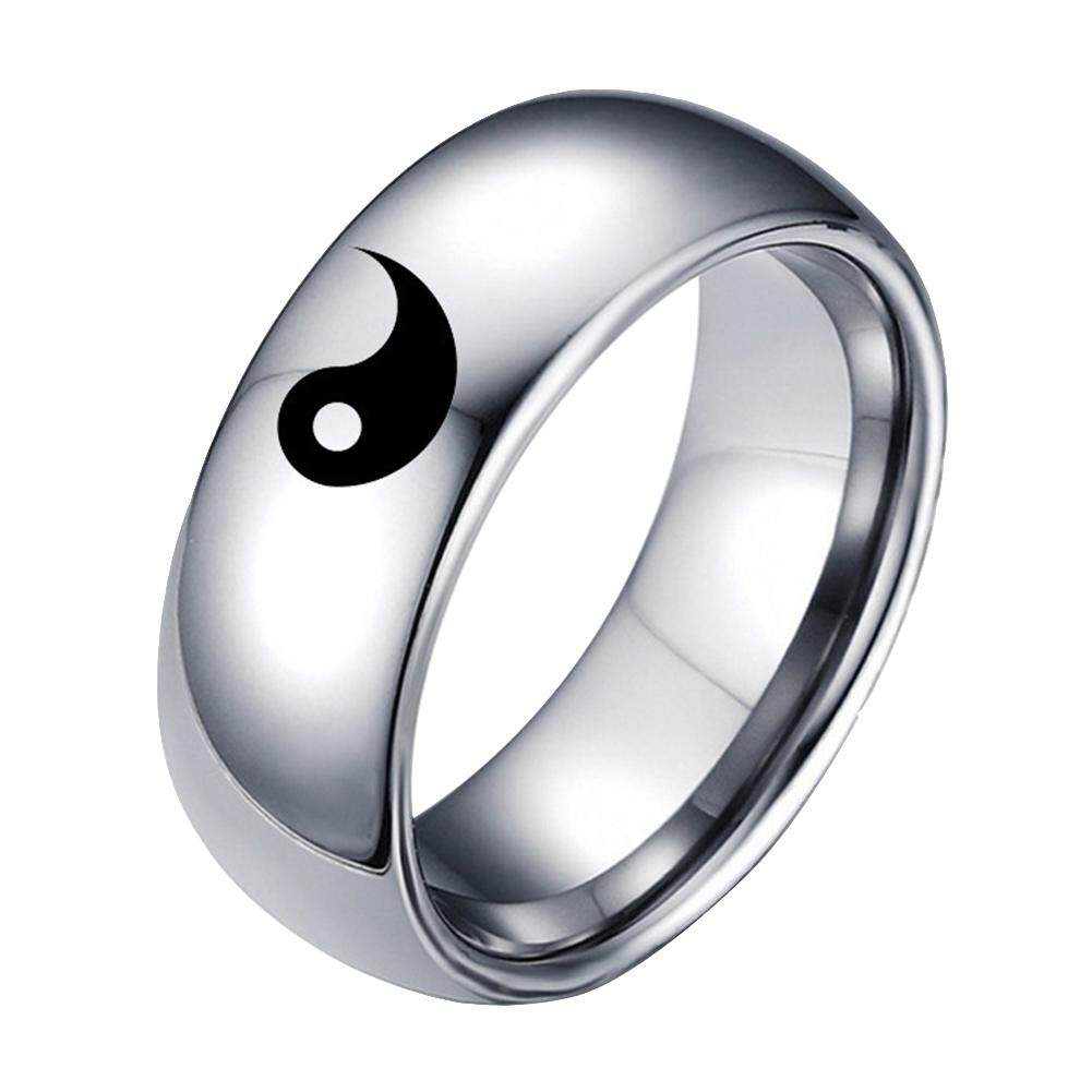 yin yang wedding rings