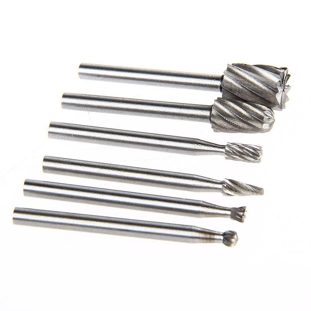 6Pcs HSS Router Bits Set   for  Dremel Grinding Carving Shaping Rotary Tools