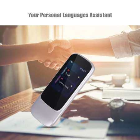กระเป๋า Interpreter อัจฉริยะแบบเรียลไทม์ WIFI Voice Translator ที่พูดได้หลายภาษา Travel Translator - INTL