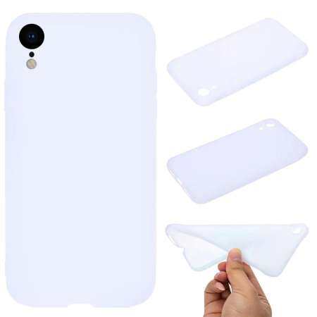 Honioer ทีพียูนุ่มและบางผิวด้านซิลิโคนเคสผิวสำหรับ iPhone XR 6.1 นิ้ว