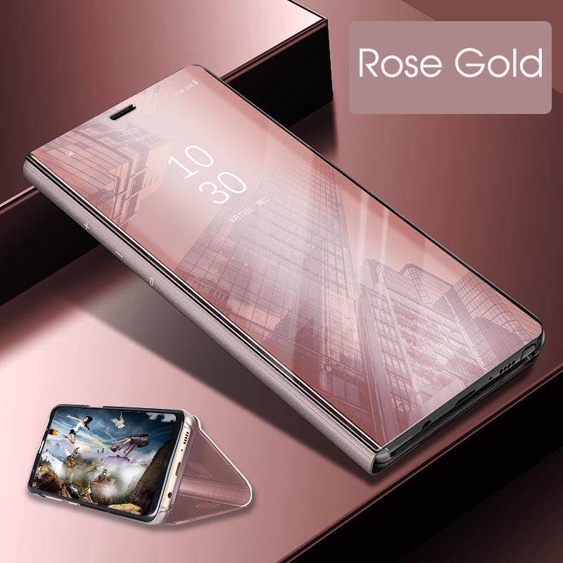 IPhone 6 Phone Case, iPhone 6s Phone Case, Smart Clear View Case Flip Stand Mirror Cover Casing