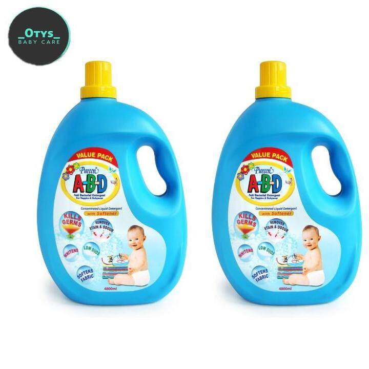 Pureen A-B-D Liquid Detergent 2x4800 ml Carton Sales
