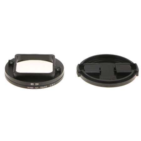 Miracle Shining Aluminum 58mm UV Protection Filter +Lens Cap for Gopro Hero 4/ 5 Session