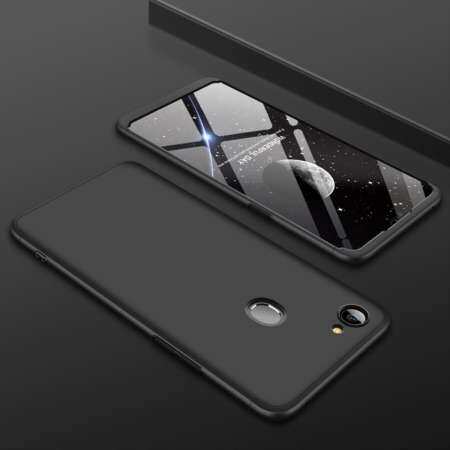 Hicase สำหรับ OPPO F7 3 ใน 1 Combo Frosted ARMOR ด้านหลังพีซีชนิดแข็ง 360 องศาเต็มรูปแบบกันกระแทกป้องกันเคสโทรศัพท์