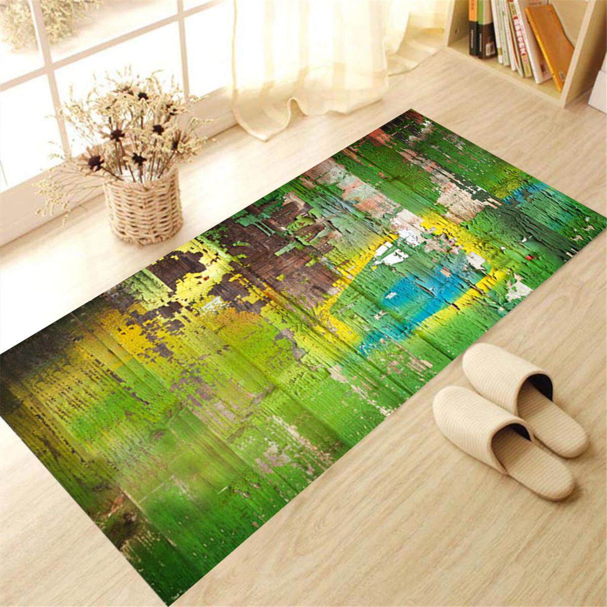 Self Adhesive Tile Floor Wall Sticker 3D Decal DIY Floor Kitchen Home Room Decor