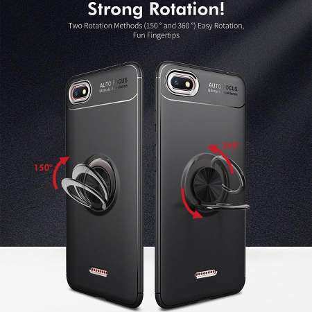 For Xiaomi Redmi 6A Case, Luxury Colorful Metal Magnetic Ring Soft Silicone Cover Phone Casing For Xiaomi Redmi 6A Case, Luxury Colorful Metal Magnetic Ring Soft Silicone Cover Phone Casing