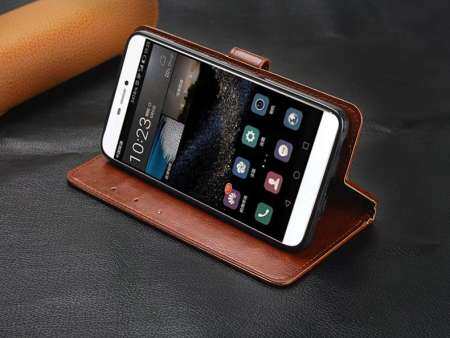 IPhone 8 PLUS เคสแบบพับปิดได้, กระเป๋าสตางค์พับหรูหรา PU เคสหุ้มทำด้วยหนังสำหรับ iPhone 8 PLUS - INTL