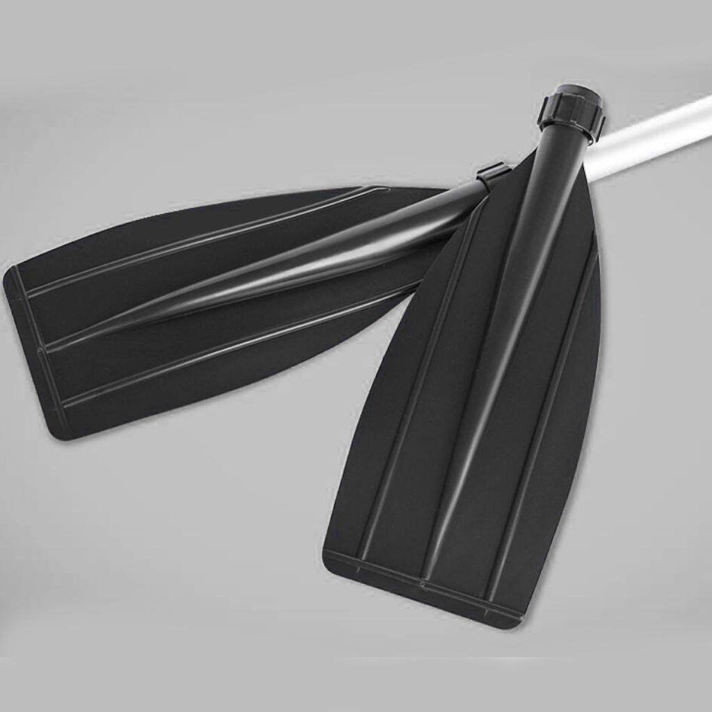 Baoblaze Lightweight PVC Kayak Paddle Blade Canoe Oar Leaf Accessory Attachment Replacement Black