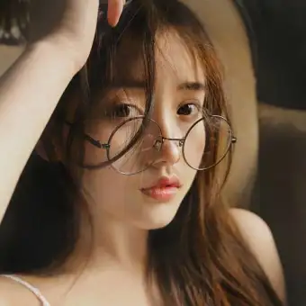 Fashion Retro Round Circle Eyeglasses Original Clear Lens Glasses