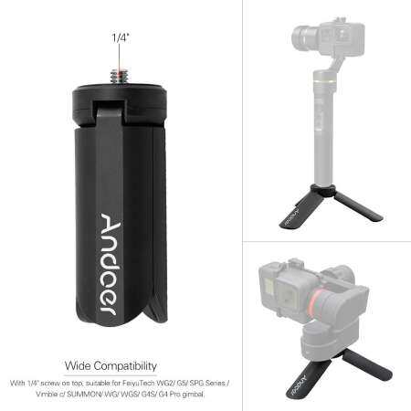 Andoer แบบพกพา Time Lapse การถ่ายภาพ Bracket MINI ขาตั้งกล้อง gimbal สำหรับ FeiyuTech WG2 G5 SPG Series Vimble C อัญเชิญ WG WGS g4S G4 Pro gimbal