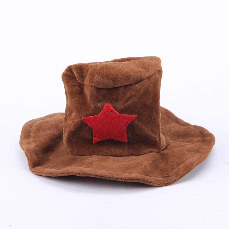 Pet Clothes Cat Dog Cosplay Cowboy Funny Costume With Hat Puppy Jean Coat Party