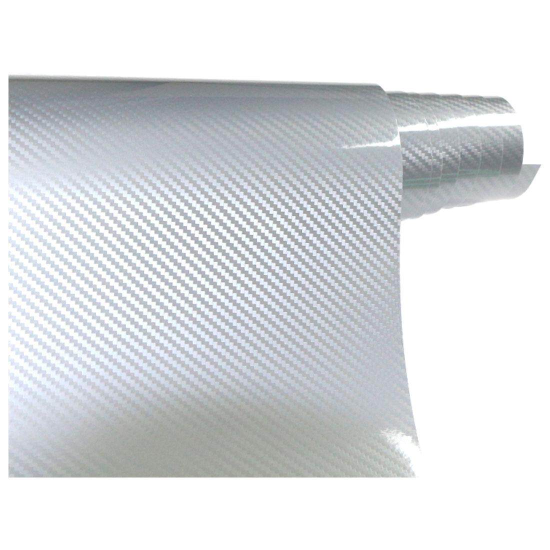 5D Shiny Glossy Carbon Fiber Film Wrap Vinyl Decal Car Auto Sticker