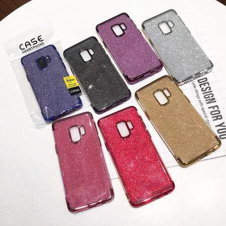 ชุบ Glitter Bling ซิลิโคนเคสโทรศัพท์สำหรับซัมซุงกาแล็คซี่ J4 PLUS/J4 PRIME เคสนิ่มใส่โทรศัพท์เคส TPU สำหรับซัมซุงกาแล็คซี่ J4 PLUS