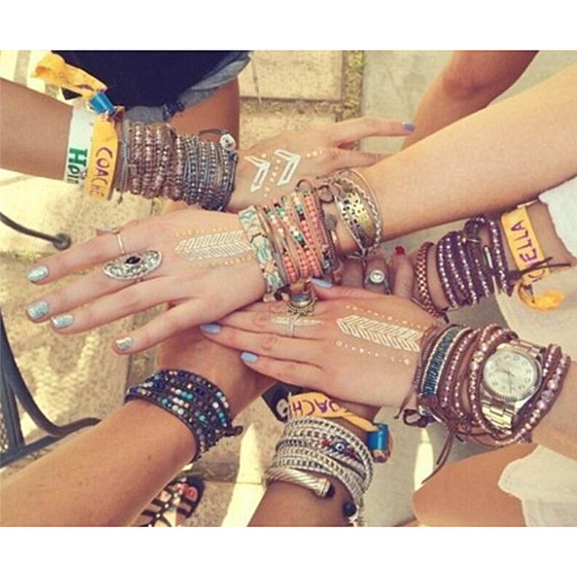 Friendship Bracelet Handmade Woven Rope String Hippy Boho Embroidery Bracelets Multicolor