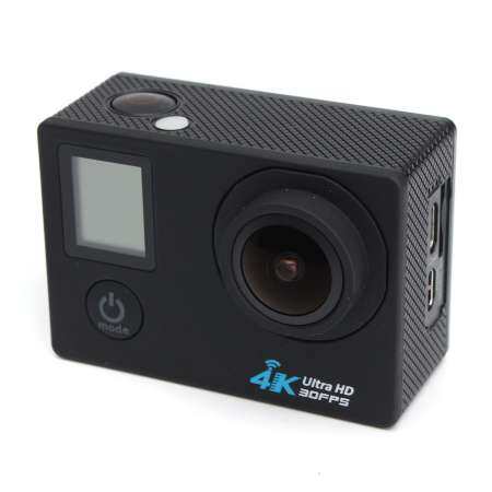 2.0 'LCD หน้าจอ Dual 170°4K HD WiFi กีฬากล้องแอ็คชั่น DV ด้วยรีโมทคอนโทรล - INTL