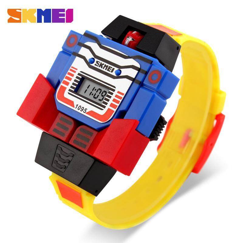Nơi bán SKMEI Trẻ Em Kỹ Thuật Số LED Đồng Hồ Đeo Tay Trẻ Em Phim Hoạt Hình Đồng Hồ Thể Thao Relogio Đồ Chơi Robot Biến Hình Đồng Hồ Đeo Tay Con Trai 1095