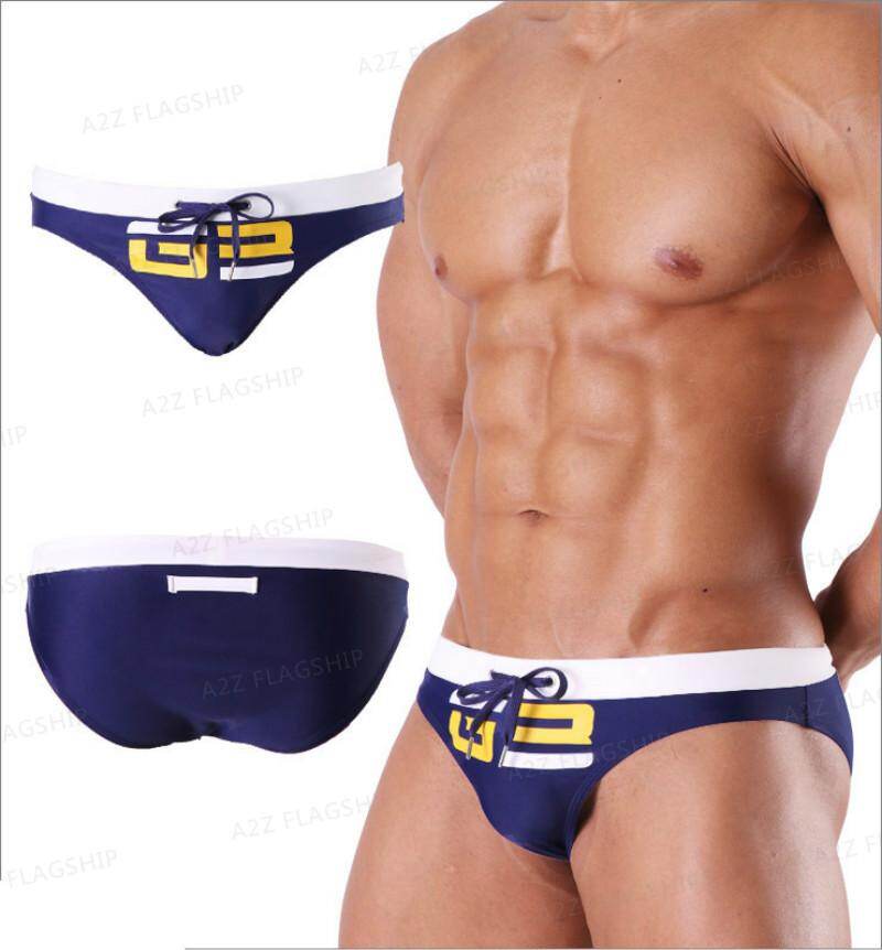 WaterPlay Men Sexy Swim Briefs Swim Boxer Trunks Swimwear Surf Beach Wear Swimsuit Low Rise Adjustable UXH04 UXHBRI