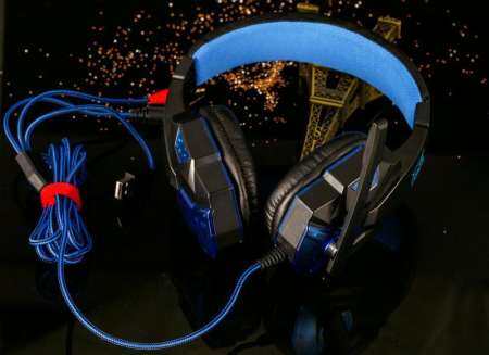 OrzBuy ❤ หูฟังเฮดโฟน แบบครอบหู มีไมโครโฟน หูฟังเล่นเกมส์ สำหรับคอมพิวเตอร์ โน๊ตบุ๊ค แล็ปท็อป พีซี (สีน้ำเงิน,สีขาว,สีแดง)