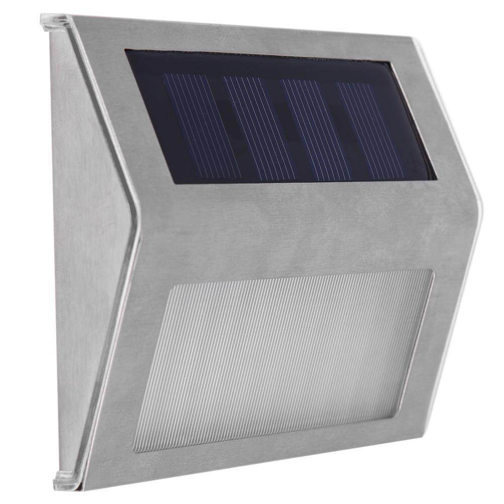 Waterproof 3LED Solar Powered Outdoor Garden Corridor Stair Light Wall Lamp