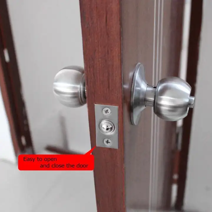 Crystalawaking Spring Invisible Wooden Cabinet Door Beads Lock
