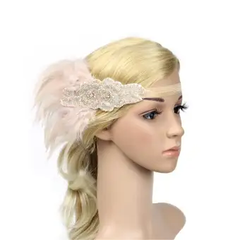 Mao Yi China Shop Women S Hair Accessories 1920s Headpiece Feather