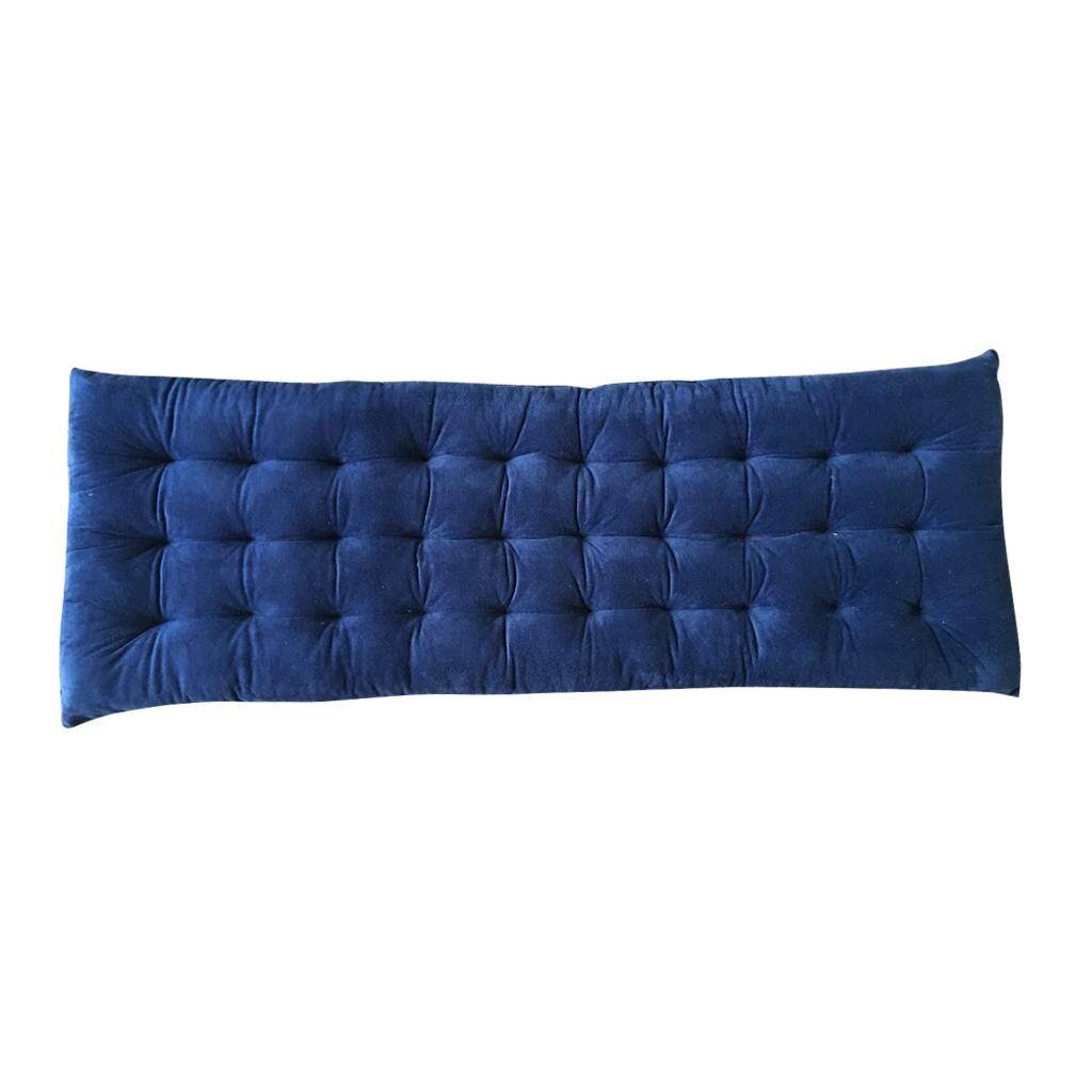 MagiDeal Winter Lounge Chair Pad Thickened Non-slip Rattan Sofa Cushion Blue