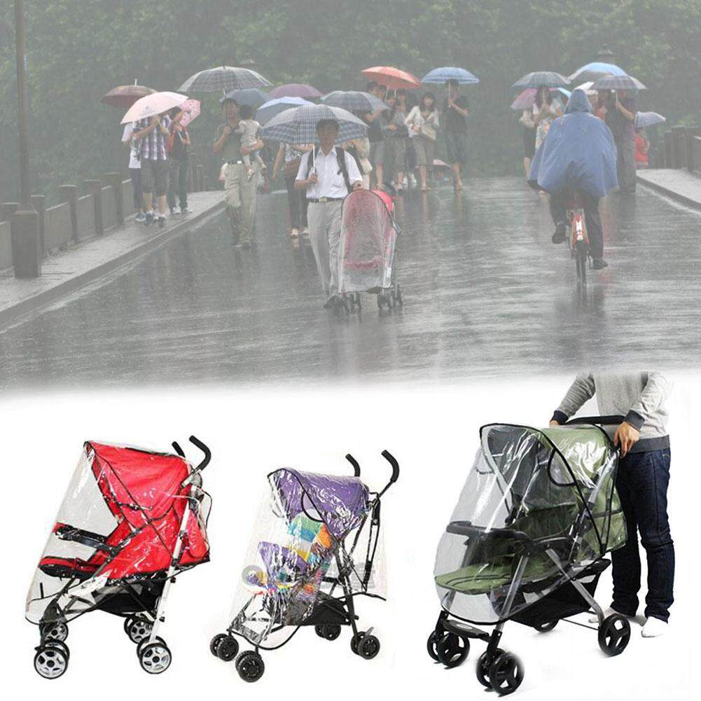 Qearl Shop 2018 Fashion Hot Sale!!!Baby Universal Waterproof Stroller Rain Cover Wind Dust Shield Pushchair Cover