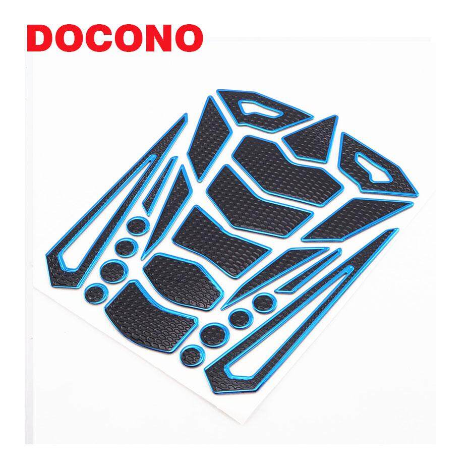 Carbon Fiber Motorcycle Fuel Oil Gas Tank Pad Protector Sticker Decals Universal