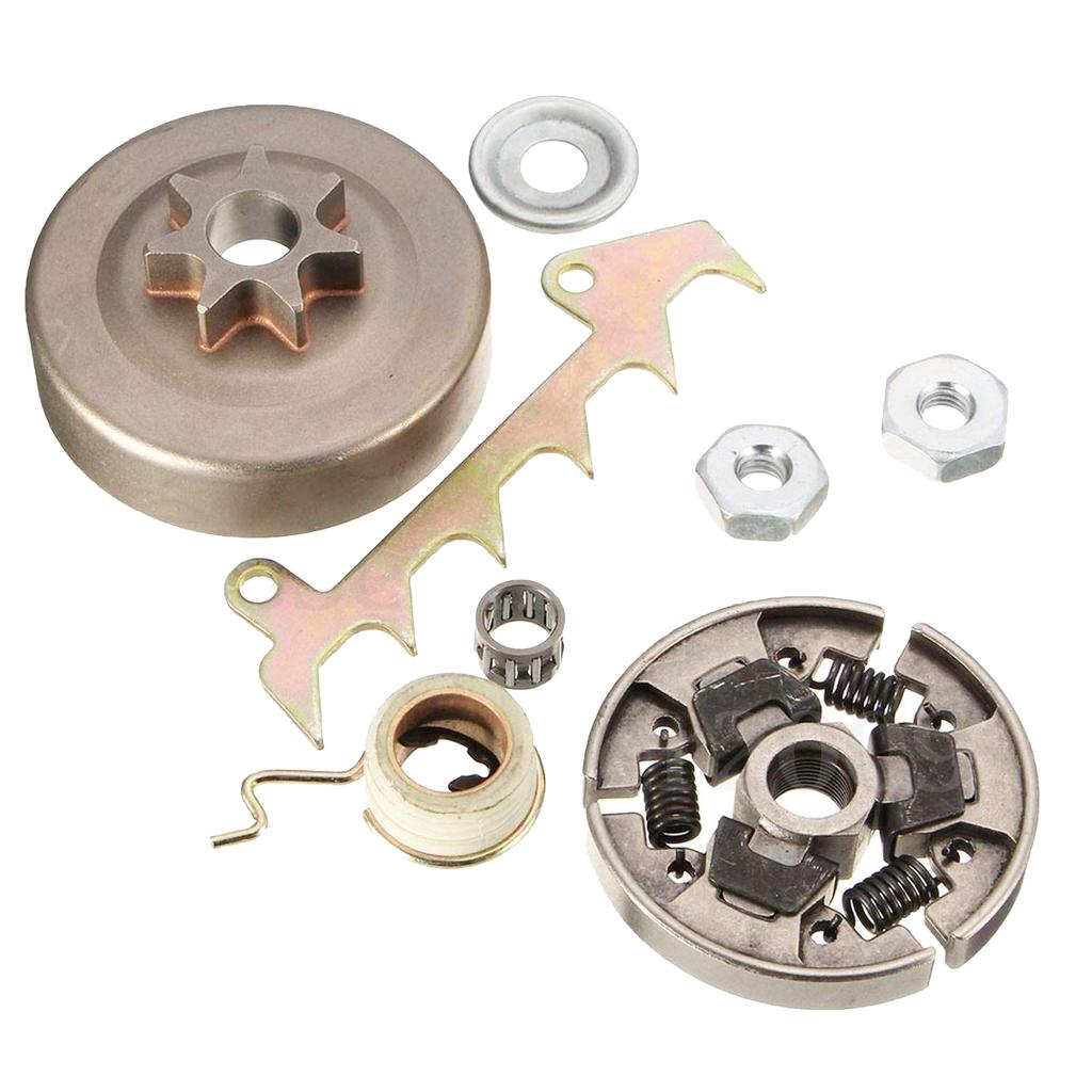 Baoblaze stihl chainsaw parts sprocket drum worm gear kit ms230 023 ms250 025 ms210