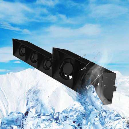 สายเคเบิล USB มัลติฟังก์ชั่น External Cooler พัดลมระบายความร้อนสำหรับ PlayStation สำหรับ PS4