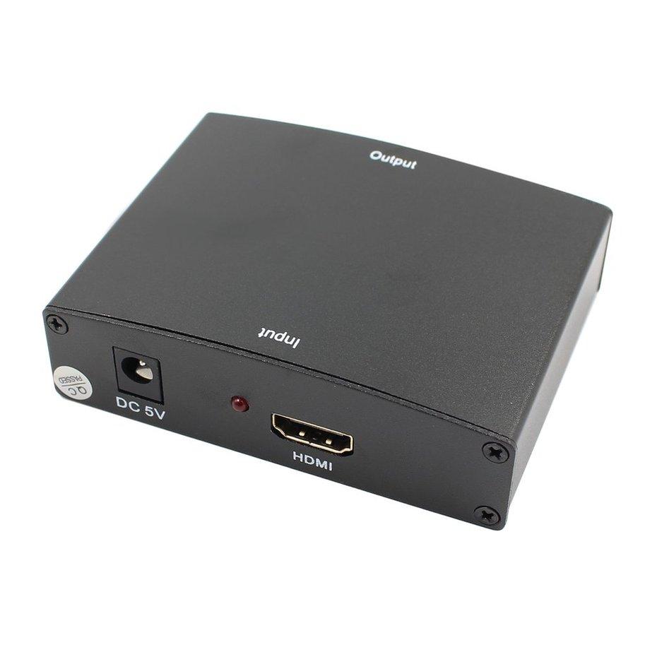 FCU 4K HDMI To 5RCA RGB Component YPbPr RL อะแดปเตอร์เสียง Converter ...