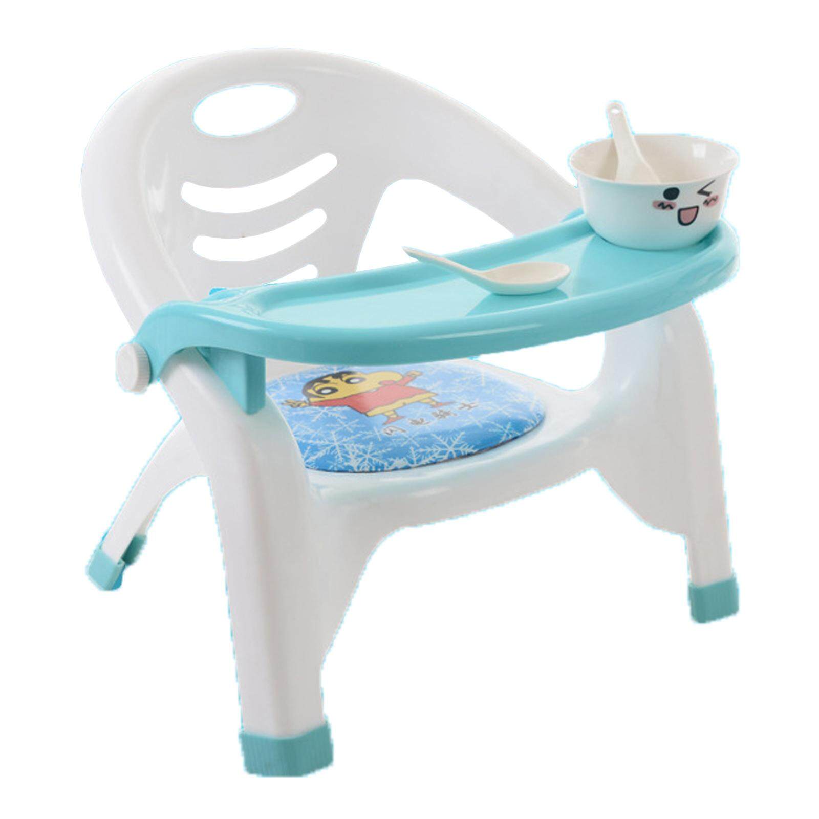 NaVa Detachable Tray Baby Toddler Dinning Seat Chair (Light Blue)