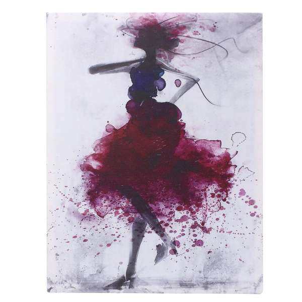 Fashion Girl Minimalist Abstract Art Canvas Poster Painting Modern Decor FA005 # # Unframed 40*50cm