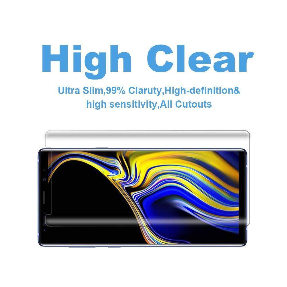 LUOWAN [2 pack]Galaxy Note 9 Tempered Screen Protector【Case Friendly】 3D Screen Coverage Tempered Glass [Bubble-Free] [9H Hardness] [Anti-Scratch] For Samsung Galaxy Note 9-Clear