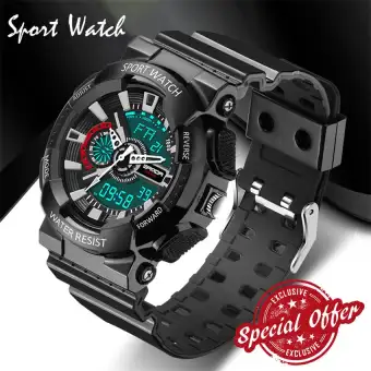 s shock digital watch