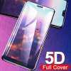 5D Edge Full Cover Protective Glass For VIVO V11 Protective Glass Full Cover Screen Protector For VIVO V11i V9 V7 V7 Plus V5 Glass Curved Edge Film
