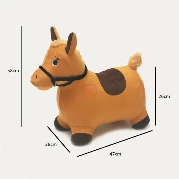 bouncing zebra ride on toy