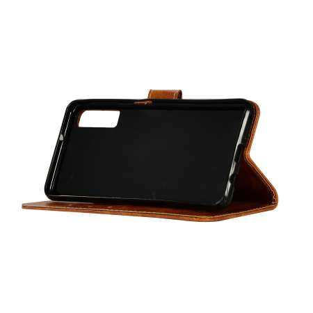 VINTAGE หนังเคสโทรศัพท์สำหรับซัมซุงกาแล็คซี่ A7 2018/Galaxy A750 2018