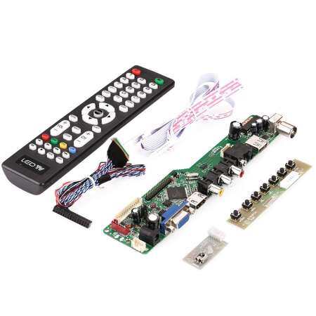 TV HDMI VGA AV USB Audio กระดานควบคุมโมดูล 1920x1080 - INTL