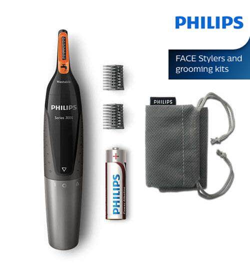 nose trimmer battery