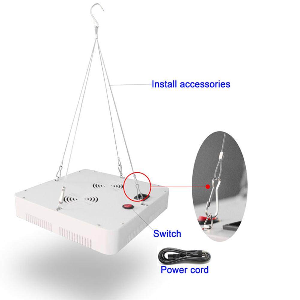 ĐÈN LED Màu Sắc Chuyển Mạch ABS Tăng Trưởng Thực Vật Ánh Sáng Chuyên Nghiệp Trong Nhà Suốt