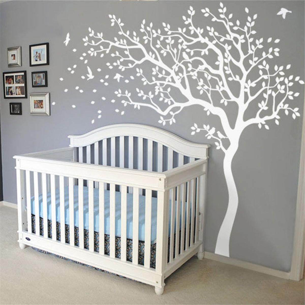 Big Tree Nursery Wall Sticker Decal Art Home Bedroom Removable Mural Decor 2Mx2M#towards the left