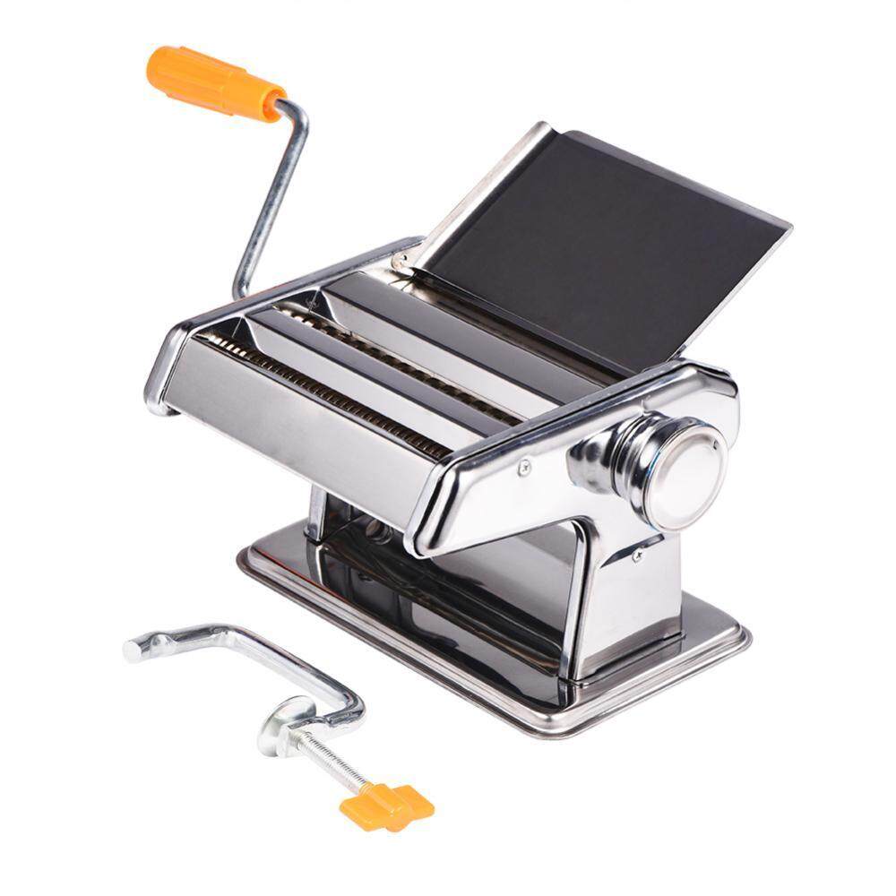 Stainless Steel Household Pasta Making Machine Manual Noodle Maker Spaghetti Hand Cutter - intl