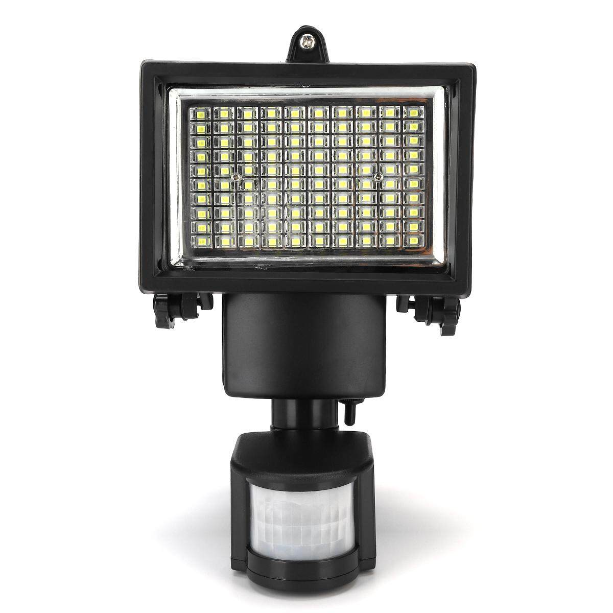 100 LED Garden Outdoor Solar Powerd Motion Sensor Light PIR Security Flood Lamp