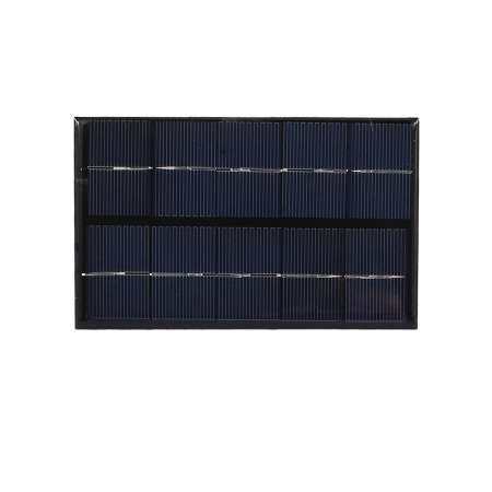 USB พลังงานแสงอาทิตย์เครื่องกำเนิดไฟฟ้าแบบพกพา 5 วัตต์ 5 โวลต์ USB พอร์ตปีนเขาท่องเที่ยว - นานาชาติ