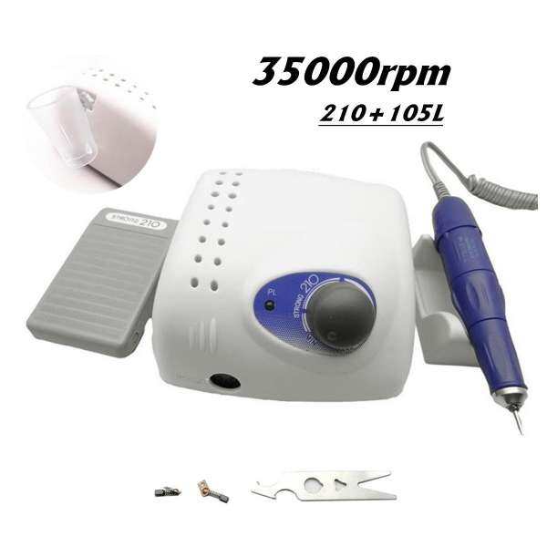 Nha khoa Micromotor Mạnh Mẽ 210 + 105L Máy Đánh Bóng 35000 vòng/phút Bàn Chải Động Cơ