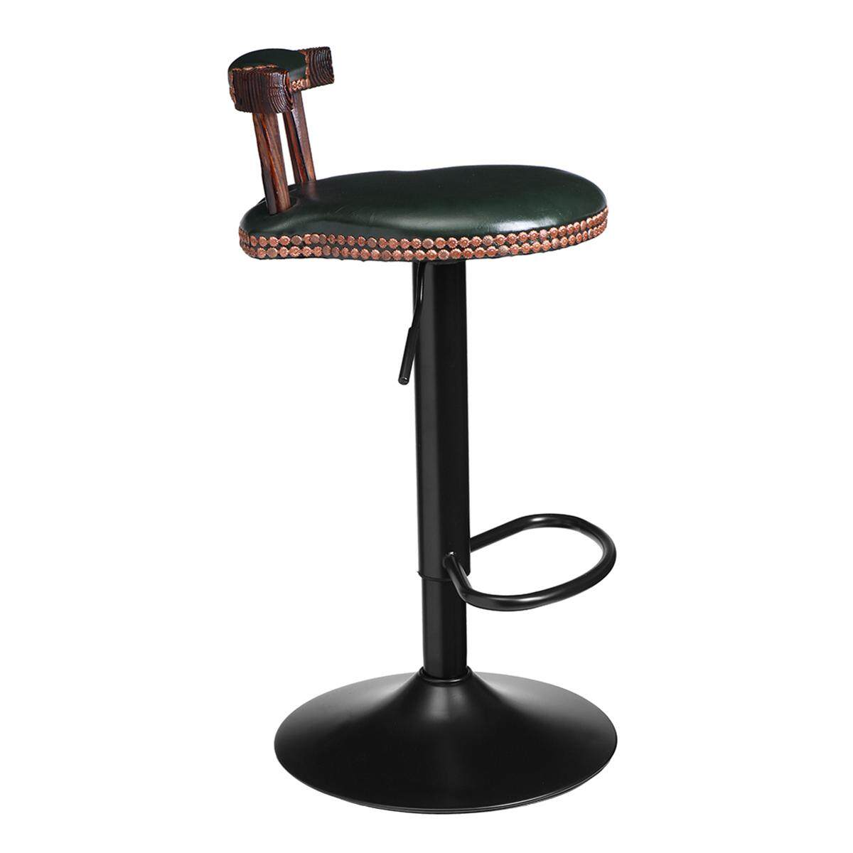 Da Vintage Ăn Sáng Thanh Phân Xoay Barstools Nhà Bếp Để Chân Ghế