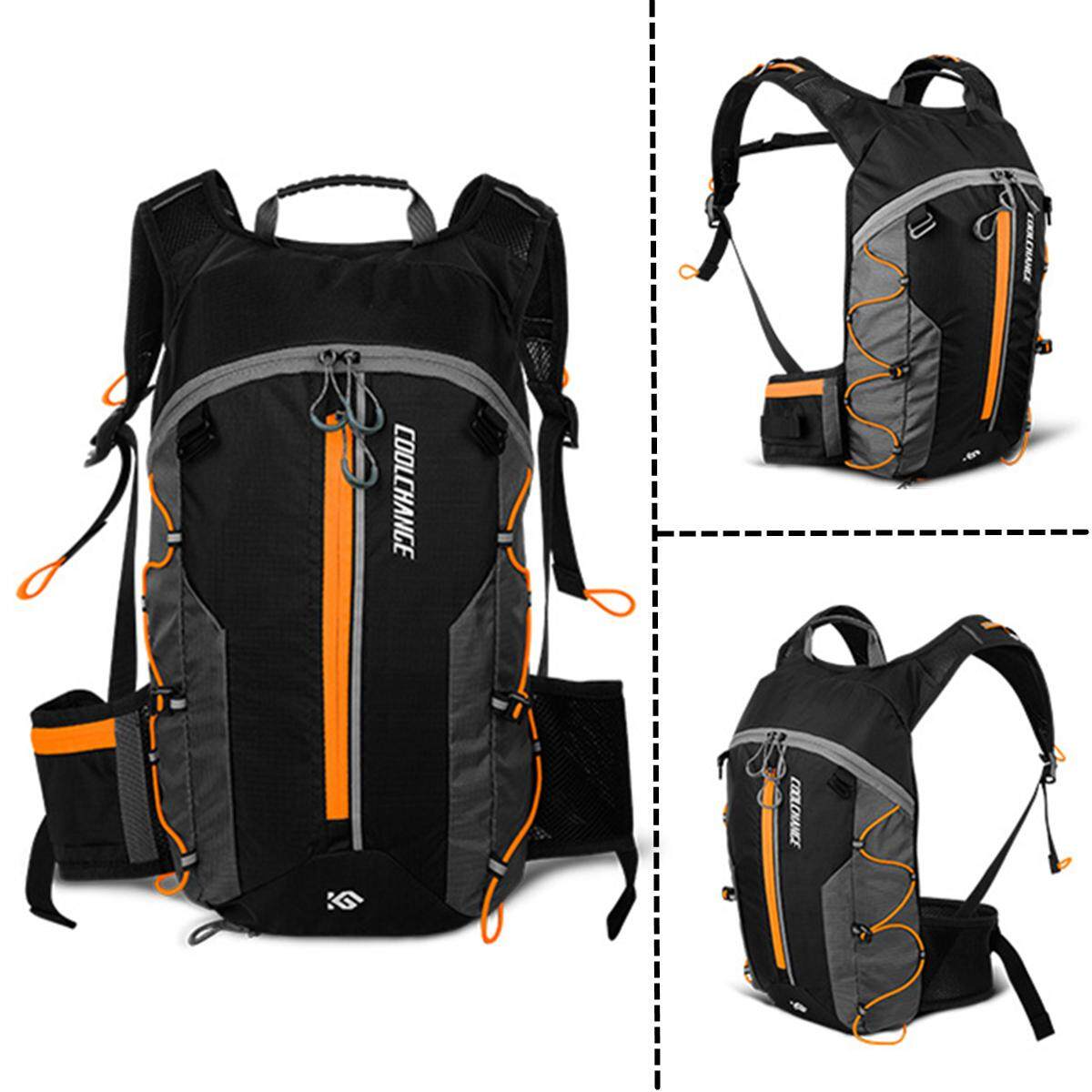 10L MTB Bicycle Cycling Backpack Hydration Pack Hiking Camping Water Bladder Bag